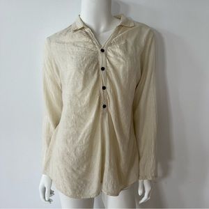Issey miyake plantation line button down